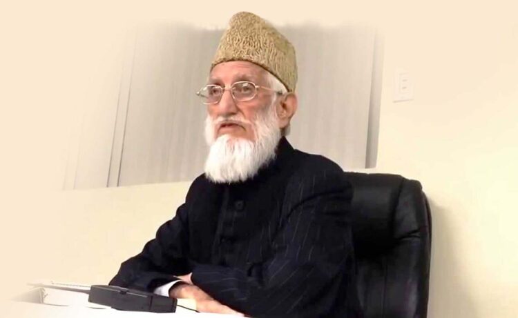 চলে গেলেন উপমহাদেশের ইসলামী আন্দোলনের অন্যতম নেতা আল্লামা ইউসুফ ইসলাহী…