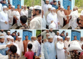 বন্যার্ত পানিবন্দি মানুষের পাশে দাঁড়ানো আমাদের ঈমানী দায়িত্ব