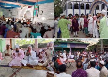 বন্যা কবলিত সুনামগঞ্জবাসীর সাথে আমীরে জামায়াতের ঈদ উদযাপন