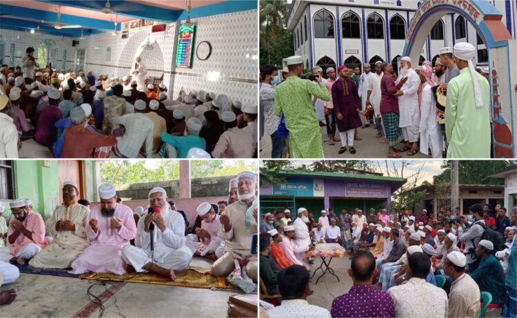 বন্যা কবলিত সুনামগঞ্জবাসীর সাথে আমীরে জামায়াতের ঈদ উদযাপন