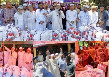 ঈদের ৪র্থ দিনে দিনভর সিলেটের বিভিন্ন উপজেলায় বন্যা কবলিত মানুষের মাঝে আমীরে জামায়াতের খাদ্য ও উপহার সামগ্রী বিতরণ
