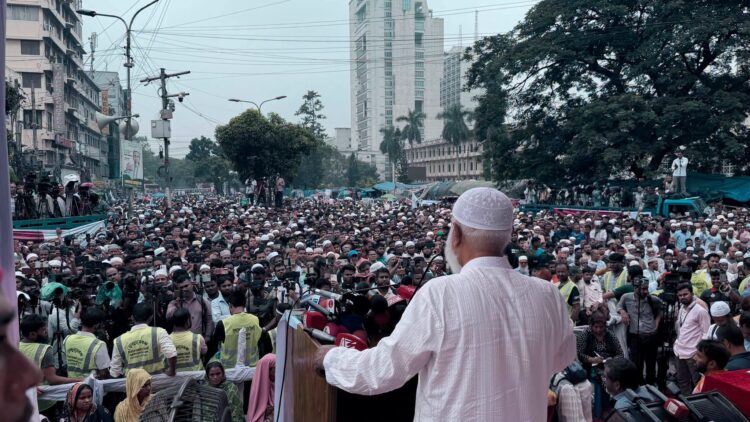 গণভোটের গণরায় বাস্তবায়নের দাবি থেকে একচুলও সরবো না